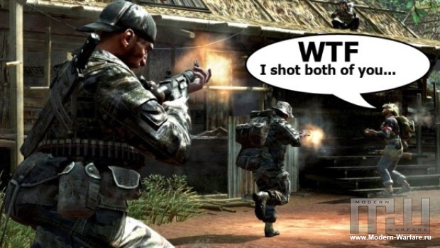 Много разговоров об устранении лагов в Call Of Duty